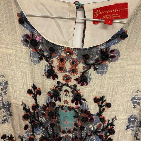 Anthropologie beaded maxi dress - Picture 3 of 4